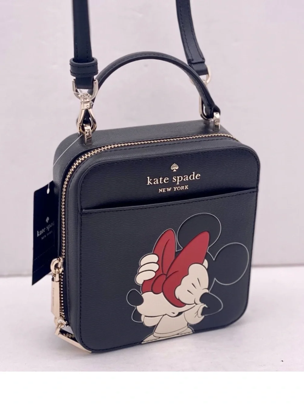 Kate Spade Disney X Kate Spade New York Minnie Mouse Daisy Vanity Crossbody Bag